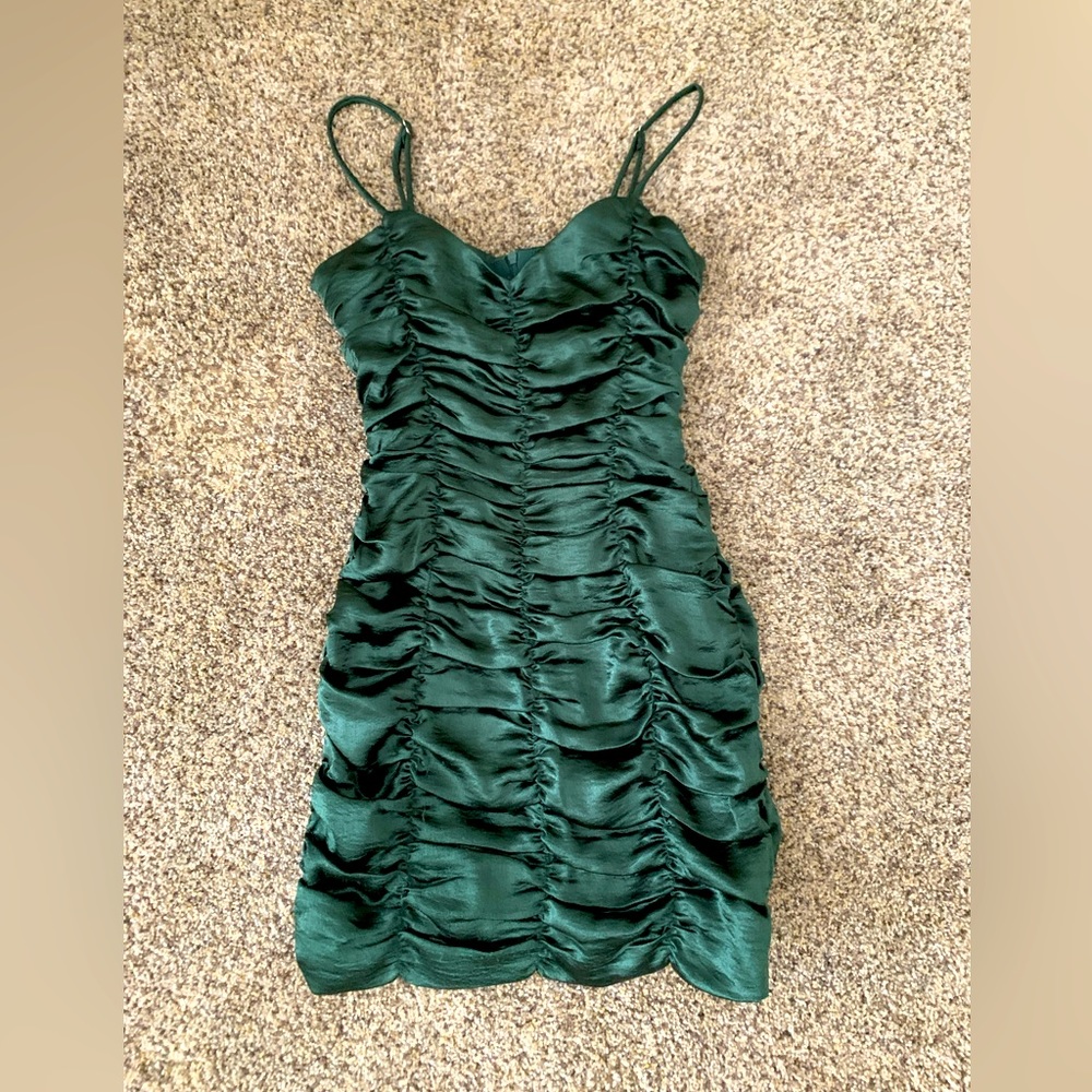 Lucy in the Sky Ruched Bodycon Dress